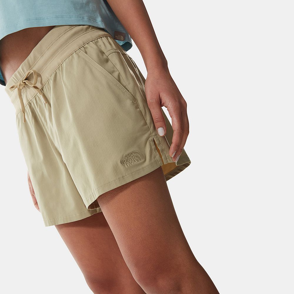 The North Face Shorts Womens Australia - The North Face Aphrodite Beige (QUT-359420)